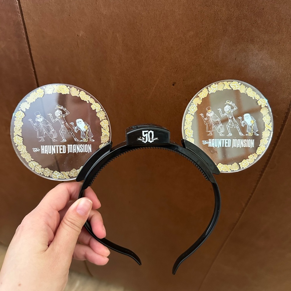 Disney Haunted Mansion 50th Anniversary Headband Ears